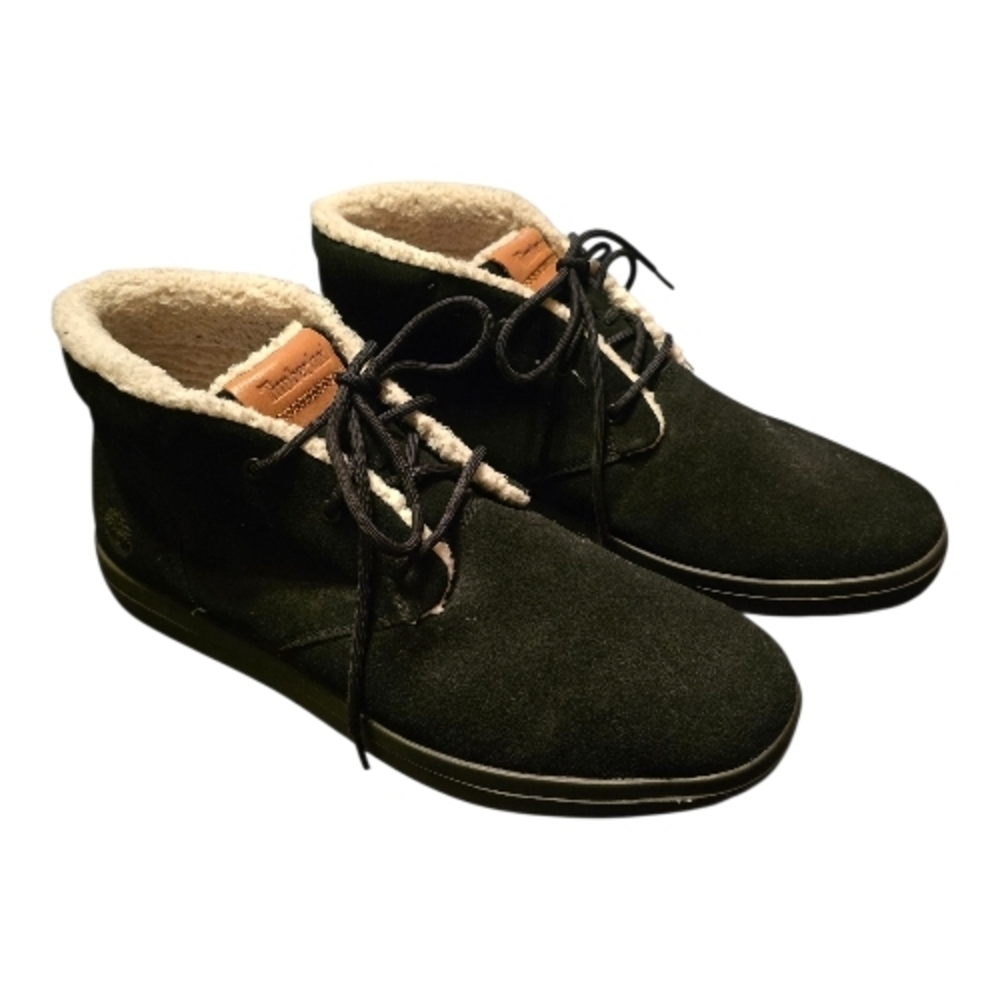 Timberland Men's Black Suede Chukka Boots Sz 13